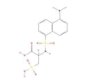 Dansyl-L-cysteic acid (CAS 28223-61-2) - chemical structure image