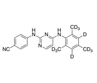 Dapivirine-d11 (CAS 1329613-10-6) - chemical structure image