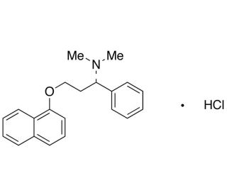 Dapoxetine Hydrochloride (CAS 129938-20-1) - chemical structure image