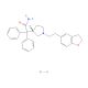 Darifenacin Hydrobromide (CAS 133099-07-7) - chemical structure image
