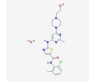 Dasatinib (monohydrate) (CAS 863127-77-9) - chemical structure image