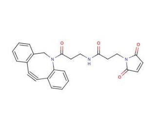 DBCO-maleimide - chemical structure image
