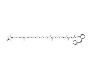 DBCO-S-S-PEG3-Biotin (CAS 1430408-09-5) - chemical structure image
