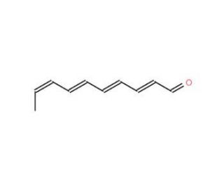 Deca-2,4,6,8-tetraenal (CAS 40650-87-1) - chemical structure image