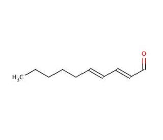 Decadienal (CAS 25152-84-5) - chemical structure image