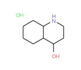 Decahydro-quinolin-4-ol hydrochloride - chemical structure image