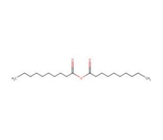 Decanoic anhydride (CAS 2082-76-0) - chemical structure image