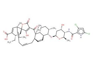 Decatromicin B - chemical structure image