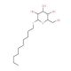 Decyl b-D-thioglucopyranoside (CAS 98854-16-1) - chemical structure image