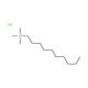 Decyltrimethylammonium Chloride (CAS 10108-87-9) - chemical structure image