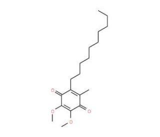 Decylubiquinone (CAS 55486-00-5) - chemical structure image