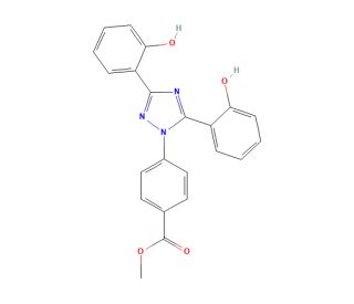 Deferasirox methyl ester (CAS 1266741-05-2) - chemical structure image