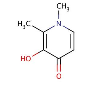 Deferiprone (CAS 30652-11-0) - chemical structure image