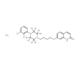 Dehydro Aripiprazole-d8 Hydrochloride - chemical structure image