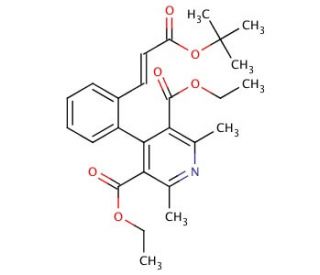 Dehydro Lacidipine (CAS 130996-24-6) - chemical structure image