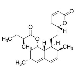 Dehydro Lovastatin (CAS 109273-98-5) - chemical structure image