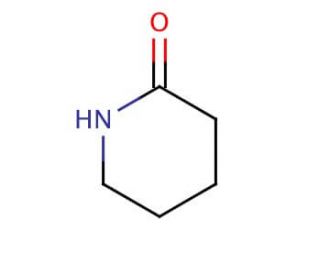&delta;-Valerolactam (CAS 675-20-7) - chemical structure image
