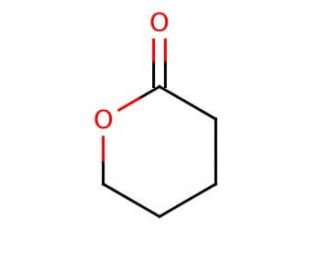 &delta;-Valerolactone (CAS 542-28-9) - chemical structure image