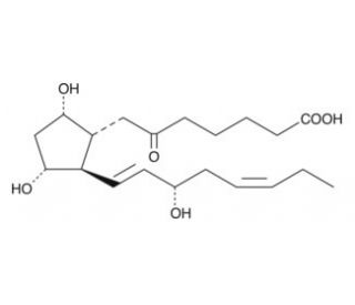 &Delta;17-6-keto Prostaglandin F1&alpha; (CAS 68324-95-8) - chemical structure image