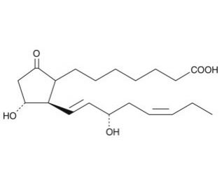 &Delta;17-Prostaglandin E1 (CAS 7046-45-9) - chemical structure image