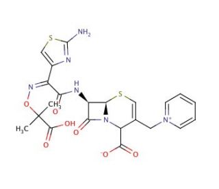&Delta;2-Ceftazidime (CAS 217796-42-4) - chemical structure image