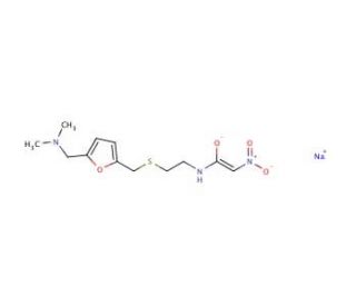 Demethylamino Ranitidine Acetamide Sodium - chemical structure image