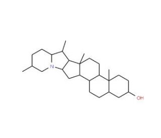 Demissidine (CAS 474-08-8) - chemical structure image