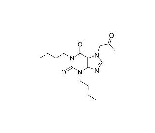 Denbufylline (CAS 57076-71-8) - chemical structure image