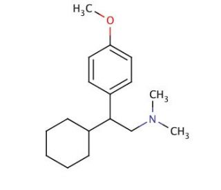 Deoxy Venlafaxine (CAS 1076199-92-2) - chemical structure image
