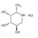 Deoxyfuconojirimycin hydrochloride (CAS 210174-73-5) - chemical structure image