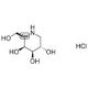 Deoxygalactonojirimycin Hydrochloride (CAS 75172-81-5) - chemical structure image