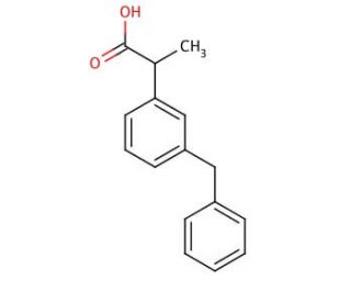 Deoxyketoprofen (CAS 73913-48-1) - chemical structure image