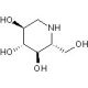 Deoxynojirimycin (CAS 19130-96-2) - chemical structure image