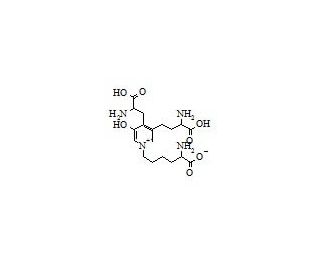 Deoxypyridinoline (CAS 83462-55-9) - chemical structure image