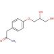 Des(isopropylamino) Atenolol Diol (CAS 61698-76-8) - chemical structure image