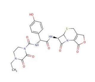 Des-(N-methyl-5-tetrazolethiolyl)furolactone Cefoperazone (CAS 73240-08-1) - chemical structure image