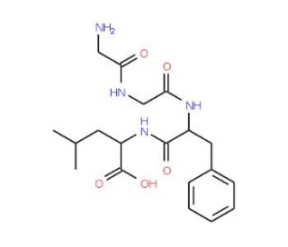 (Des-Tyr1)-Leu-Enkephalin (CAS 60254-83-3) - chemical structure image