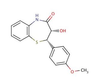 Des[3-Acetyl-5-(2-dimethylamino)ethyl] Diltiazem (CAS 42399-49-5) - chemical structure image