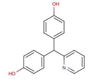Desacetyl Bisacodyl (CAS 603-41-8) - chemical structure image