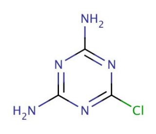 Desethyl-desisopropyl Atrazine (CAS 3397-62-4) - chemical structure image