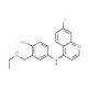 Desethylamodiaquine-ethyl-d5 (CAS 79352-78-6 (unlabeled)) - chemical structure image