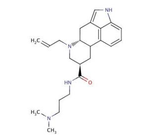 Desethylcarbamoyl Cabergoline (CAS 85329-86-8) - chemical structure image