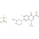 Desmethoxy Gatifloxacin Trifluoroacetate (CAS 93107-32-5�) - chemical structure image