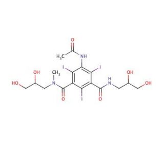 Desmethoxy Iopromide (CAS 76350-28-2) - chemical structure image