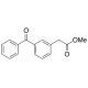 Desmethyl Ketoprofen Methyl Ester (CAS 24021-44-1) - chemical structure image