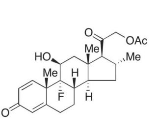 Desoxymetasone 21-Acetate (CAS 1597-78-0) - chemical structure image