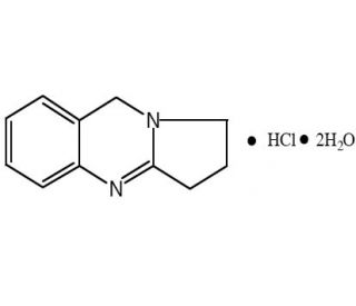 Desoxypeganine hydrochloride (CAS 61939-05-7) - chemical structure image