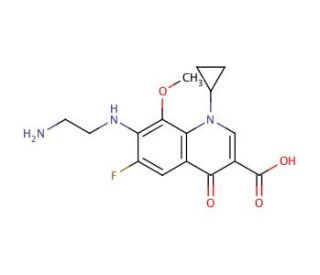 Despropylene Gatifloxacin (CAS 172426-86-7) - chemical structure image