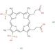 Deuteroporphyrin IX 2,4-disulfonic acid dihydrochloride (CAS 623946-74-7) - chemical structure image