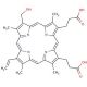 Deuteroporphyrin IX 2-vinyl, 4-hydroxymethyl (CAS 141407-08-1) - chemical structure image